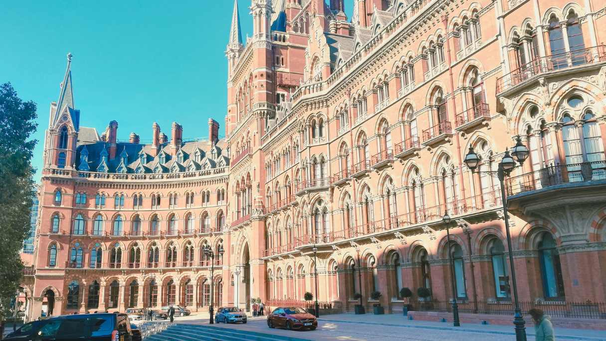 localizaciones harry potter en londres: st pancras y el coche volador