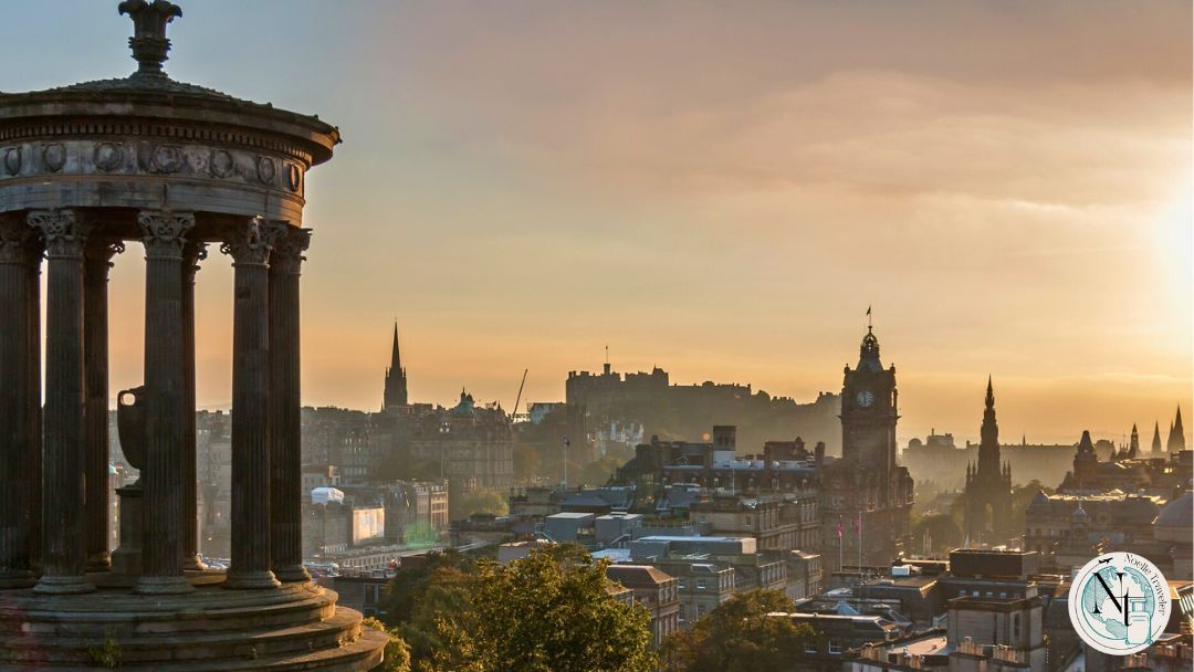 Vista de Edimburgo desde Carlton Hill en destinos semana santa 2025